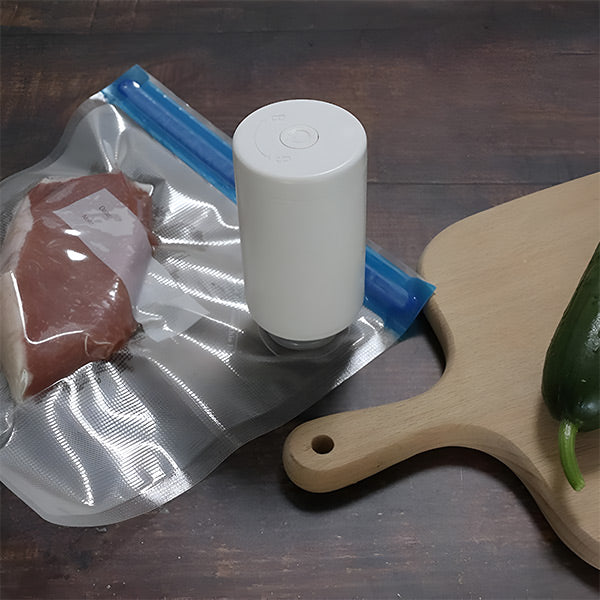 Sigillatrice sottovuoto per alimenti e pompa d’aria rapida e facile | QUICKSEAL.