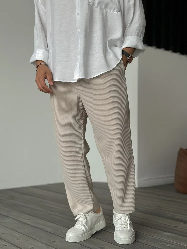 CALVIN™ | Zachte luxe herenbroek