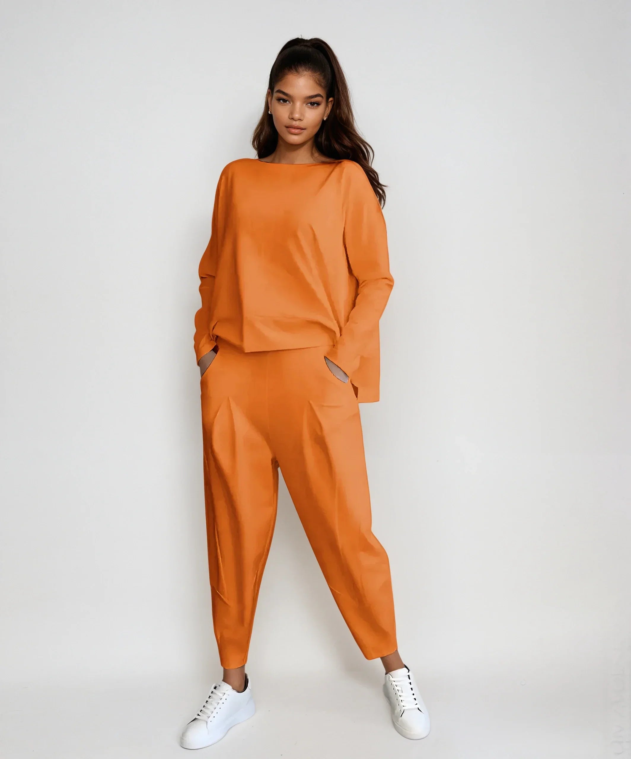 Claire | Luxe tweedelige loungeset