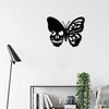 SkullFusion™ Metalen Vlinder Wanddecoratie