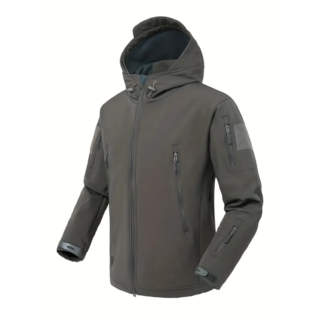 RUBEN | TACTISCHE SOFTSHELL JAS MET CAPUCHON