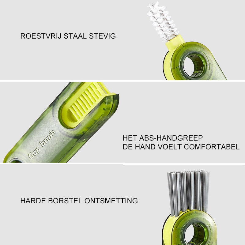 3-in-1 reinigingsborstel | 1+1 GRATIS.