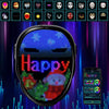 GloMask™ | Jouw Interactieve LED Feestmasker