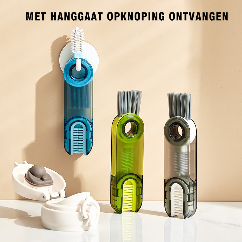 3-in-1 reinigingsborstel | 1+1 GRATIS.