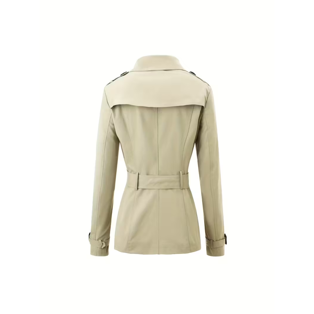 AMY | KORTE TRENCHCOAT DAMES