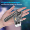 Kleine krachtige EDC-zaklamp met rood UV-blauw licht.