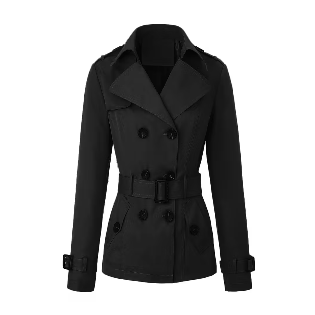 AMY | KORTE TRENCHCOAT DAMES