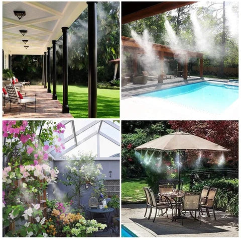 Mist Gekoeld Irrigatiesysteem | Voor Tuin, Gazon en meer