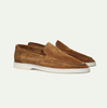 Leonardo - Klassieke suède loafers voor heren.