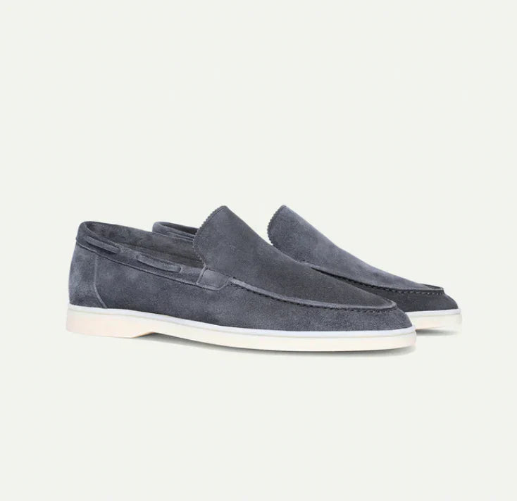 Leonardo - Klassieke suède loafers voor heren.