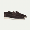 Leonardo - Klassieke suède loafers voor heren.