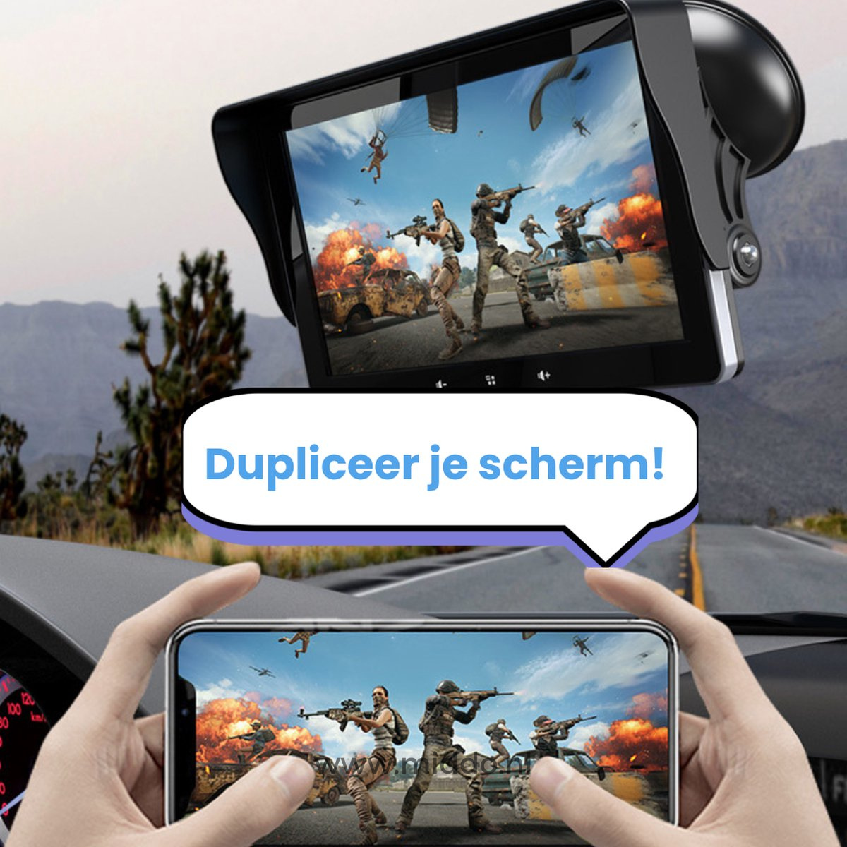 CarPlay™ - Bespaar meer dan €100,-: Geschikt voor Android & iOS!