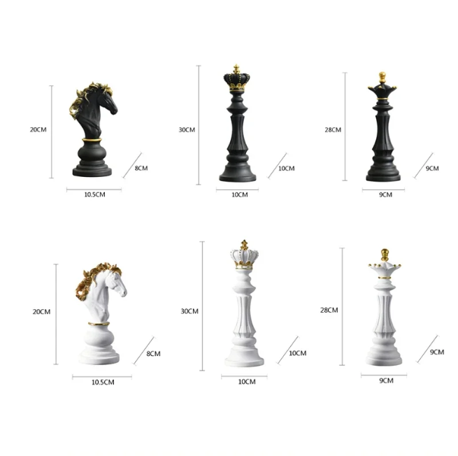 Decoratieve Schaakfiguren