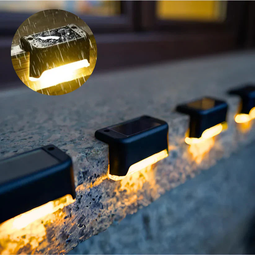 Zonnepaneel-aangedreven mini LED-lampen