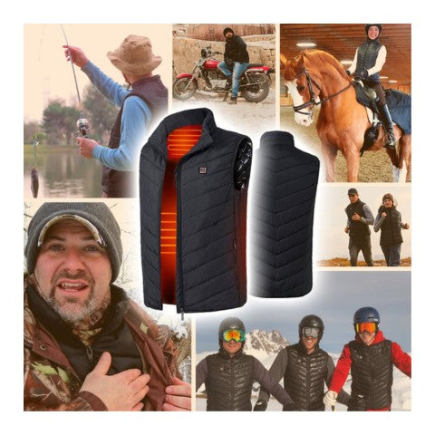 WarmGuard™ 2.0 unisex vest: Verwarmd en waterdicht + GRATIS paar zelfverwarmende sokken