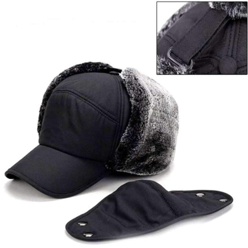 WindGuard™ - Winddichte muts met oor- en gezichtsbescherming | Unisex