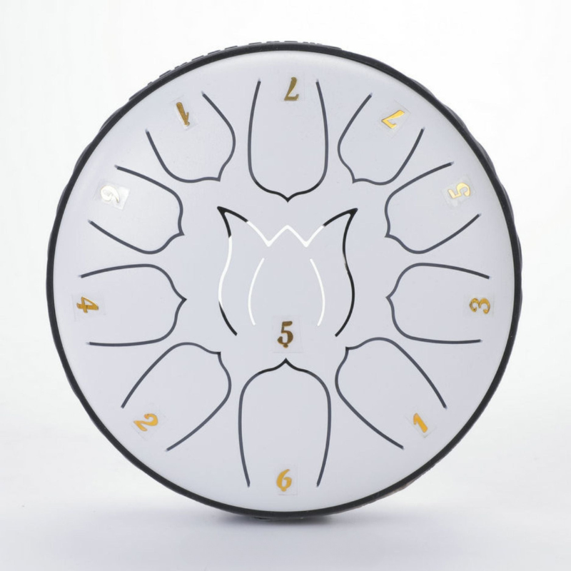 Harmony Oase™ Steel Tongue Drum voor Muzikale Meditatie en Creatieve Expressie.