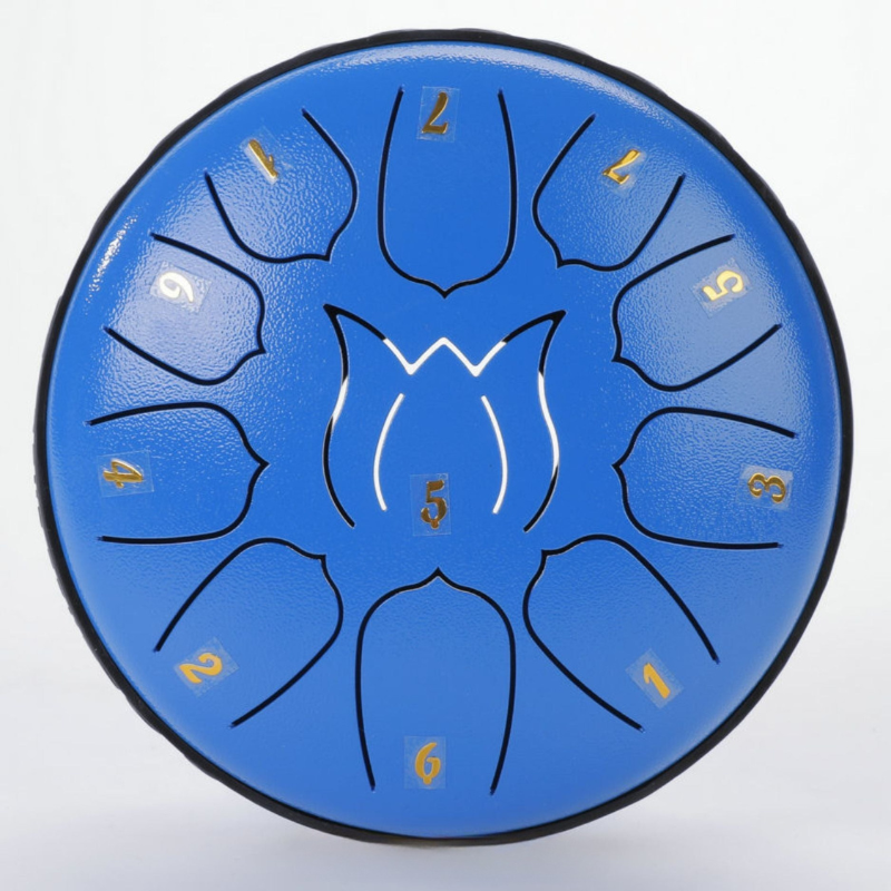 Harmony Oase™ Steel Tongue Drum voor Muzikale Meditatie en Creatieve Expressie.