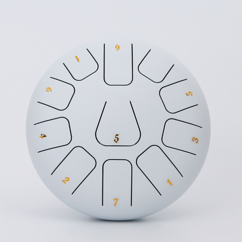Harmony Oase™ Steel Tongue Drum voor Muzikale Meditatie en Creatieve Expressie.