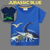 Iconic™ DinoShirt: Kinderen Glow-In-The-Dark T-shirt