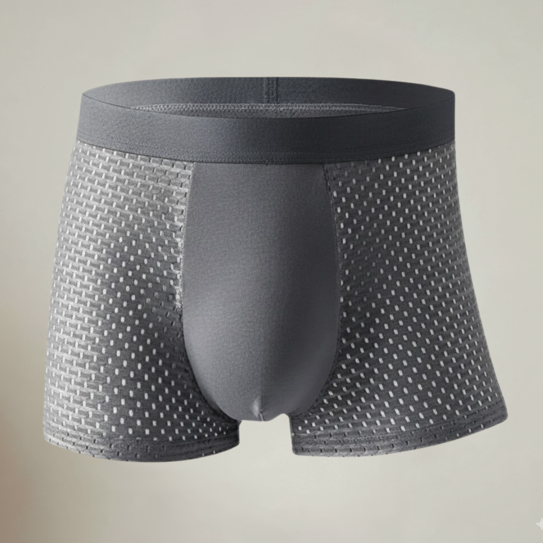 LUXAVO BOXERS GRIJS