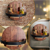 Wandplank voor Whiskyflessen