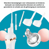 Oorreiniger met zachte zuigkracht.