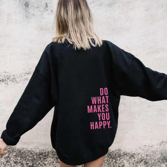 Happiness | Oversized Hoodie.