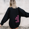 Happiness | Oversized Hoodie.