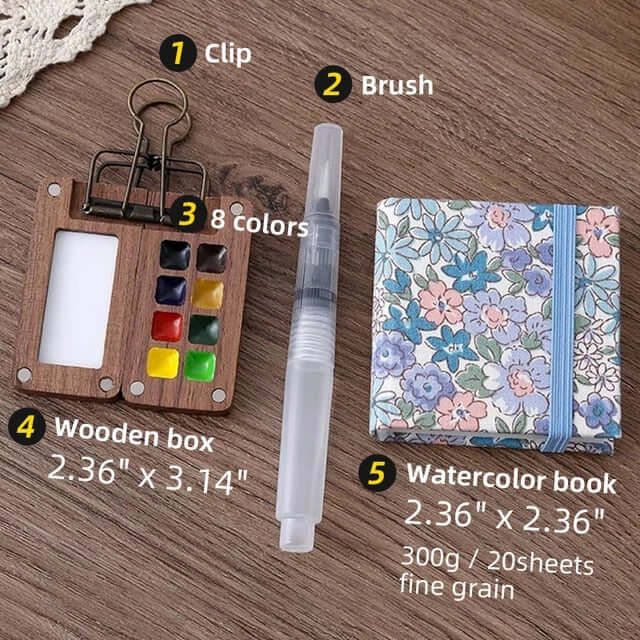 Stressvrije Verfset: Creëer Kunst, Verminder Stress, Altijd en Overal!