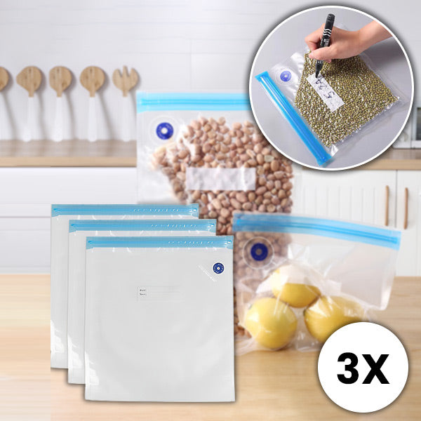 Sigillatrice sottovuoto per alimenti e pompa d’aria rapida e facile | QUICKSEAL.
