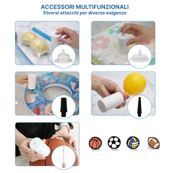 Sigillatrice sottovuoto per alimenti e pompa d’aria rapida e facile | QUICKSEAL.