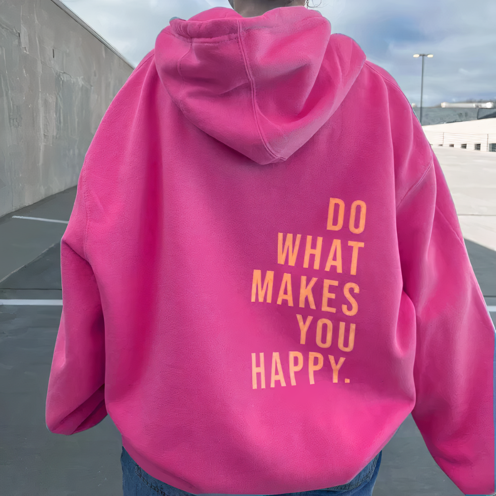 Happiness | Oversized Hoodie.