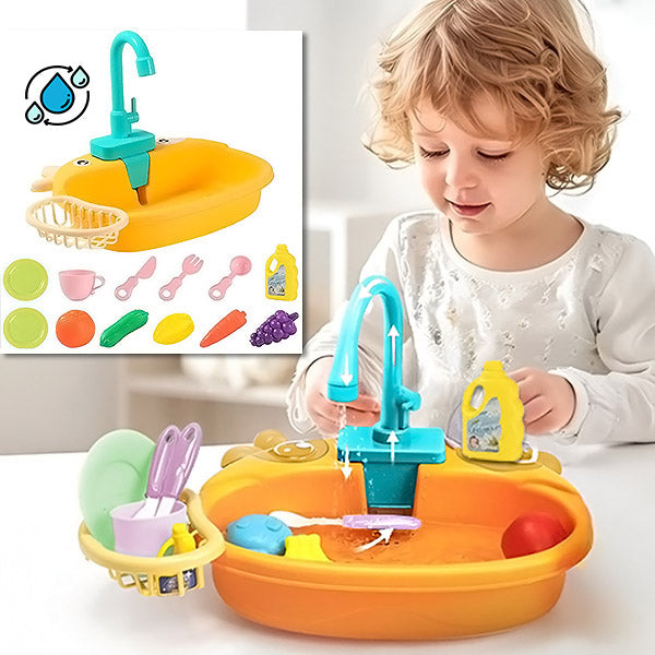 Lavello per bambini con acqua corrente | SINKIFUN.