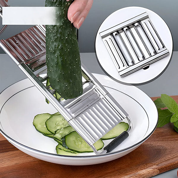 Affettatrice multifunzionale per verdure | SLICEIEST (4 Lame GRATIS).