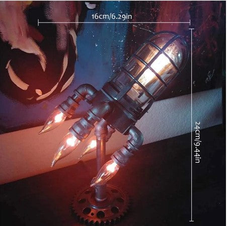 Glowstreamer™ - Retro Ruimteschip Lamp