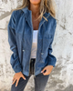 DONNA - Corduroy Hooded Zip Jacket