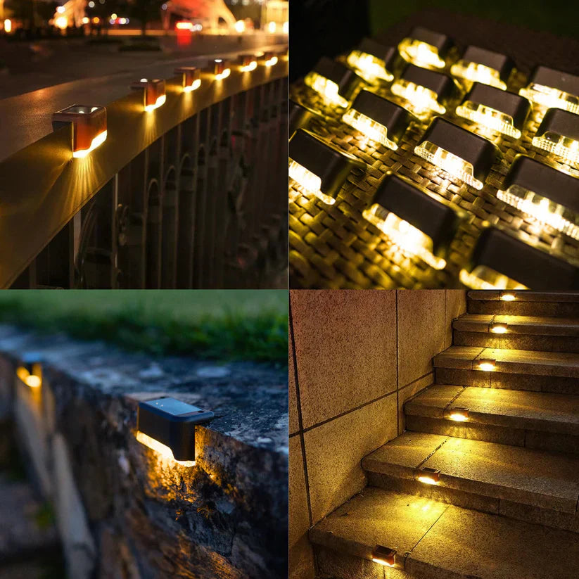 Zonnepaneel-aangedreven mini LED-lampen