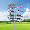 ZonneSchijn Windspinner — Magische Tuindecoratie met Beweging en Glans.