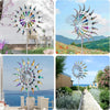 ZonneSchijn Windspinner — Magische Tuindecoratie met Beweging en Glans.