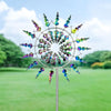 ZonneSchijn Windspinner — Magische Tuindecoratie met Beweging en Glans.