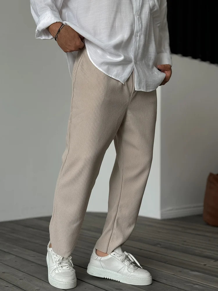 CALVIN™ | Zachte luxe herenbroek