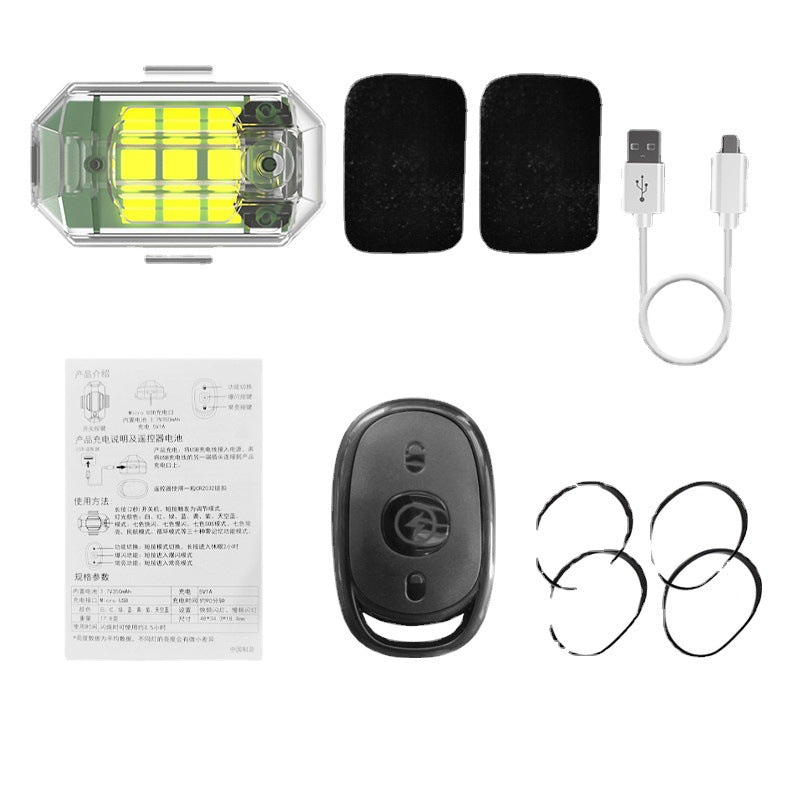 Draadloze LED-stroboscoop Fiets | Motorlamp