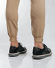 James™ | Slim Fit Joggingbroek met enkelritsen.