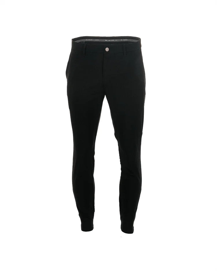 James™ | Slim Fit Joggingbroek met enkelritsen.