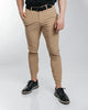 James™ | Slim Fit Joggingbroek met enkelritsen.