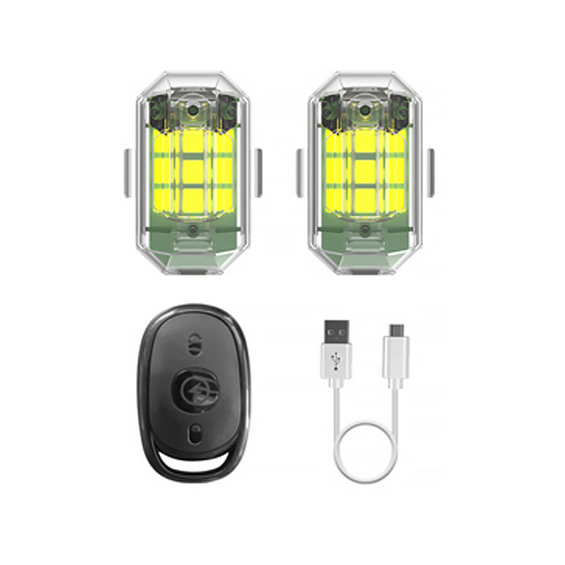 Draadloze LED-stroboscoop Fiets | Motorlamp
