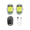Draadloze LED-stroboscoop Fiets | Motorlamp