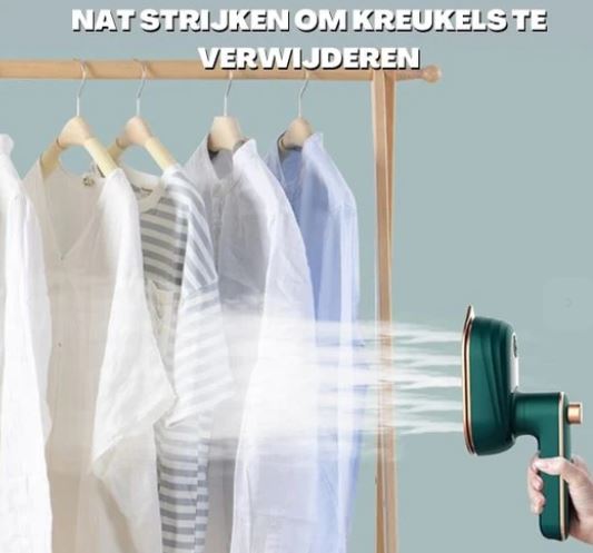 Mini strijkijzer.
