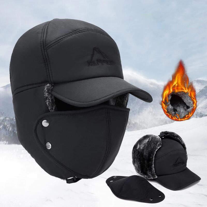 WindGuard™ - Winddichte muts met oor- en gezichtsbescherming | Unisex